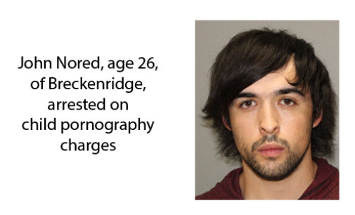 Breckenridge man arrested on charges of child pornography