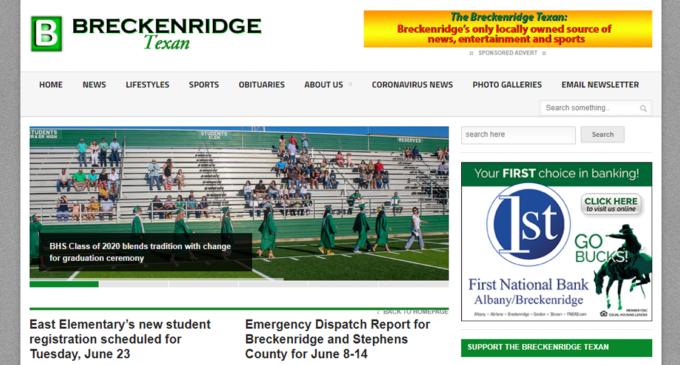 Breckenridge Texan launches Weekly News Roundup newsletter