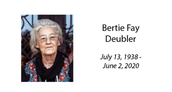 Bertie Fay Deubler