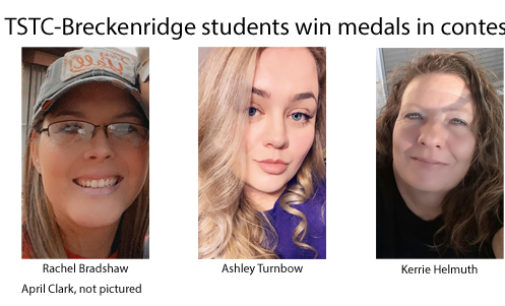 TSTC-Breckenridge students earn medals in virtual contest