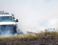 Stephens County firefighters battle wildfires sparked by dry conditions, fireworks