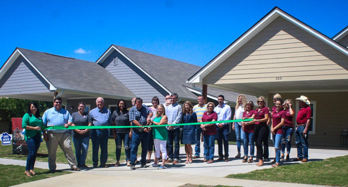 Caddo Creek Investments cuts ribbon at new homes