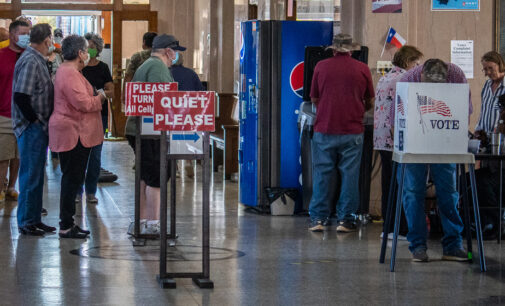 Today is last day for Early Voting; Election Day is Tuesday, Nov. 3