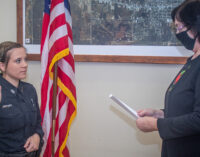 Ramirez sworn in as third new home-town Breckenridge Police Officer