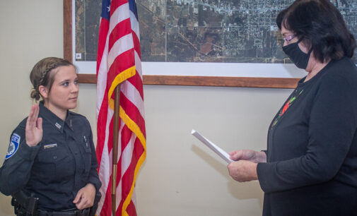 Ramirez sworn in as third new home-town Breckenridge Police Officer