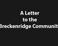 Letter to the Breckenridge Community