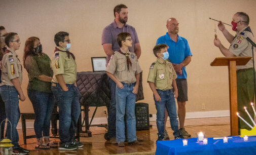 Breckenridge’s Cub Scout Pack 81 presents year-end awards at Blue and Gold Banquet
