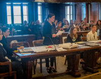 Area homeschool students participate in mock trial at Stephens County Courthouse