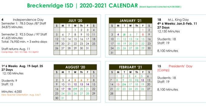 Breckenridge ISD gears up for new school year, which will start on Aug. 19