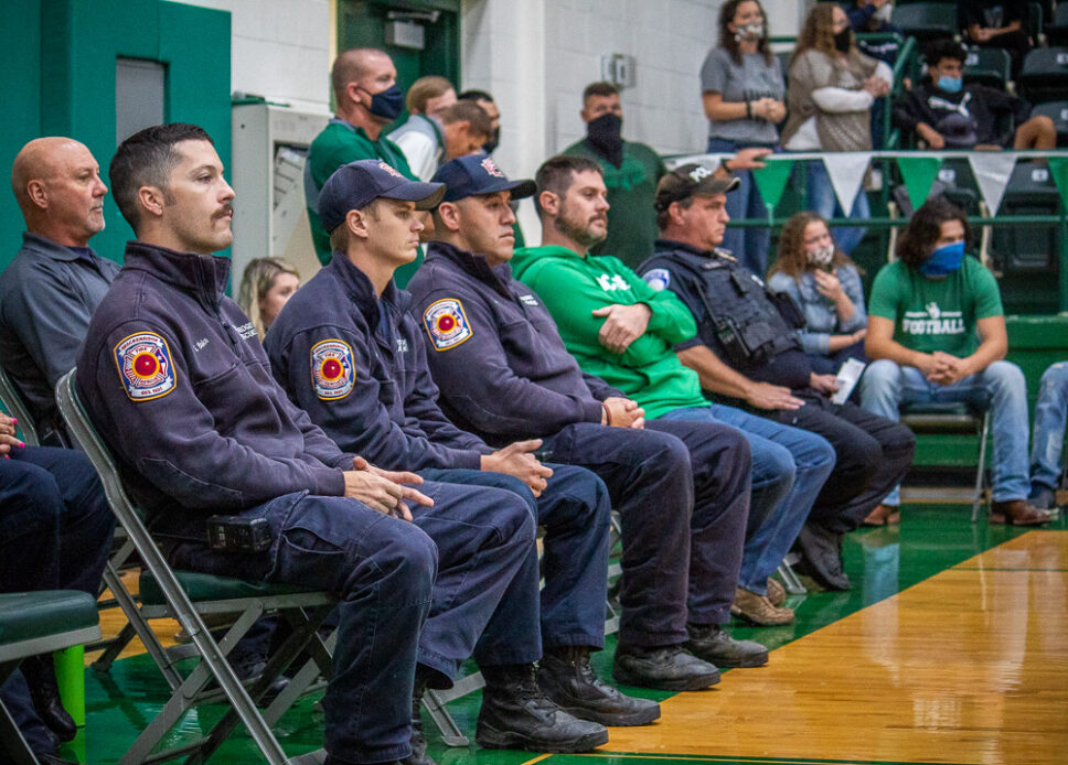 Breckenridge High School honors first responders, veterans on 9/11