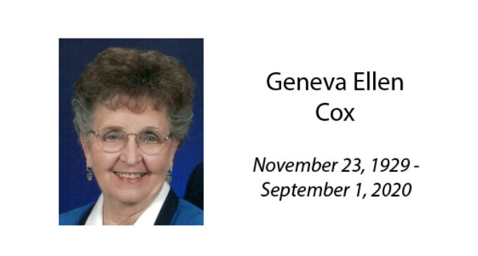 Geneva Ellen Cox