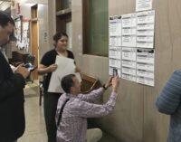 Early Voting totals posted at Stephens County Courthouse