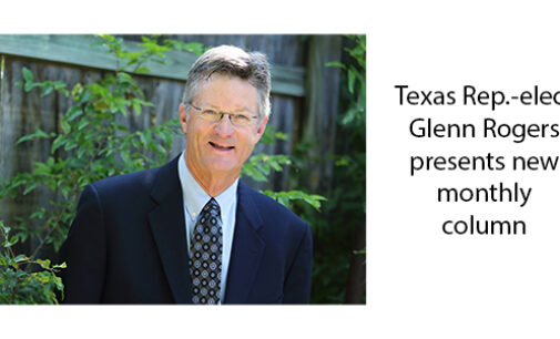 Representative-elect Glenn Rogers introduces new column