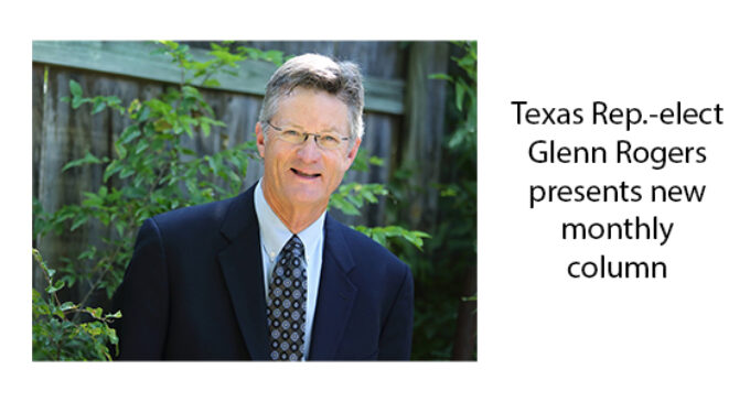 Representative-elect Glenn Rogers introduces new column