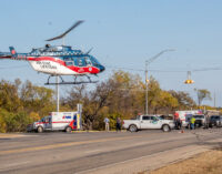 Two transported by air ambulance after one-vehicle rollover on U.S. 180 on Friday afternoon
