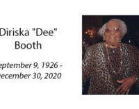 Diriska ‘Dee’ Booth
