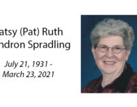 Patsy (Pat) Ruth Condron Spradling