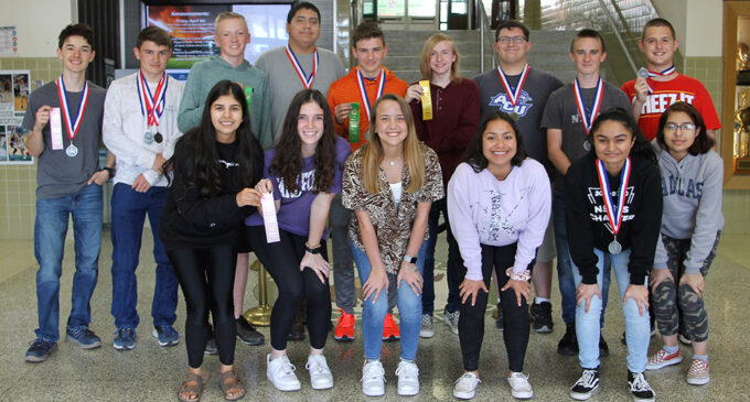 Breckenridge High School students place at district UIL meet