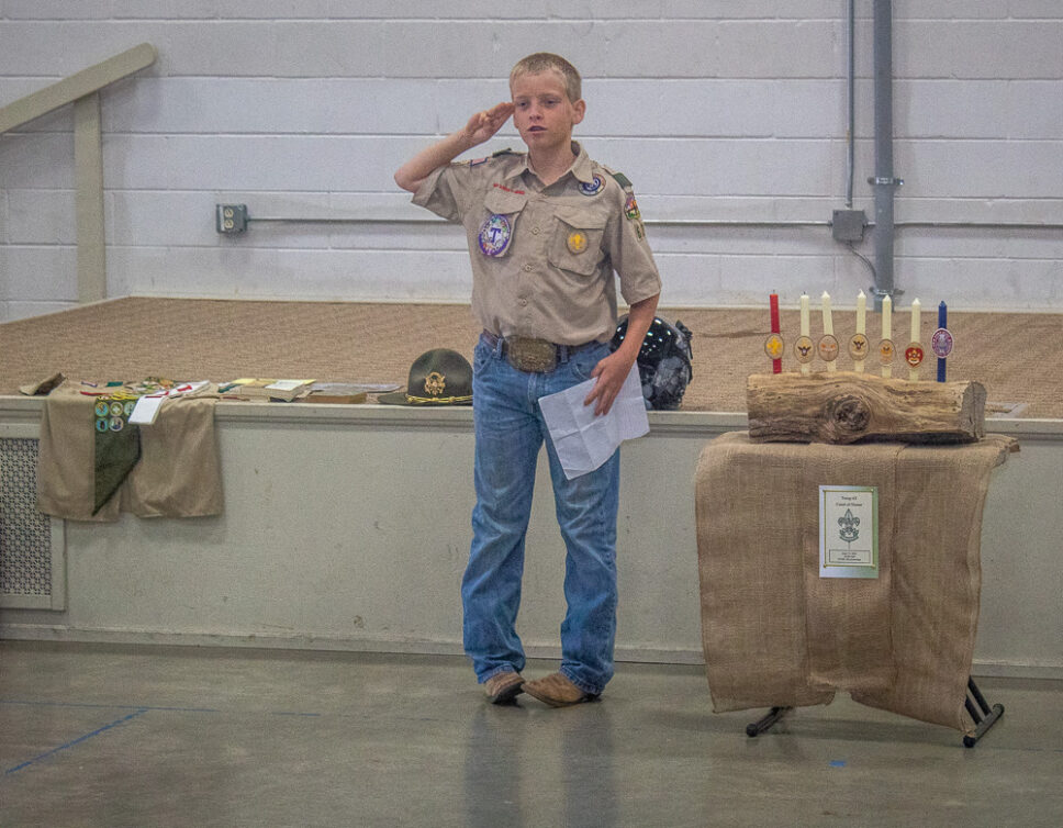 Scout Troop 63’s Court of Honor