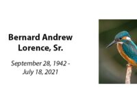 Bernard Andrew Lorence, Sr.