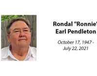 Rondal ‘Ronnie’ Earl Pendleton