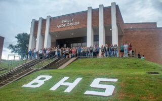 BHS Class of 2022 Senior Walk-in with Parents