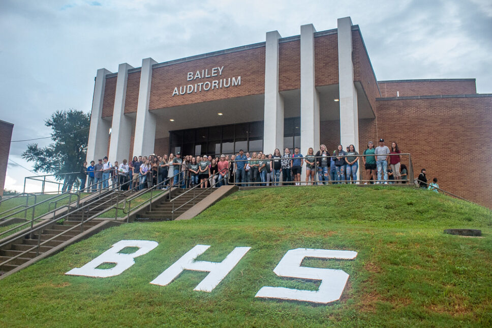 BHS Class of 2022 Senior Walk-in with Parents