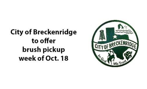 City to pick up brush week of Oct. 18; curbside deadline set for Oct. 15