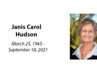 Janis Carol Hudson