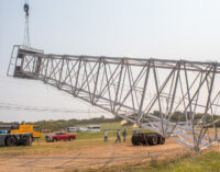 Wimberley’s vintage oil derrick to be relocated, lights restored