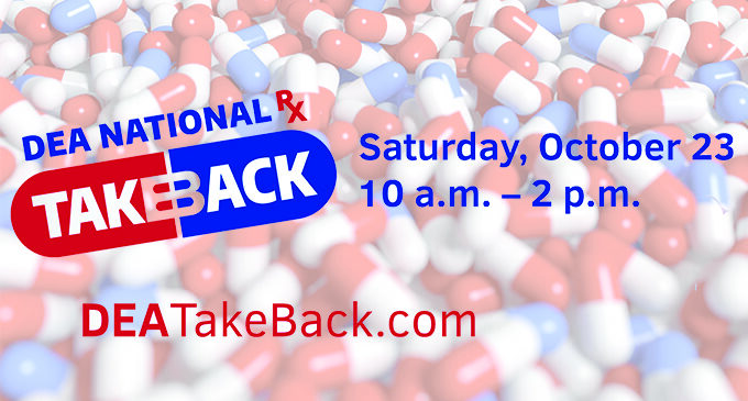 Breckenridge Police Department to hold Drug Take Back Day on Saturday, Oct. 23