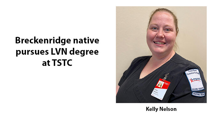 Becoming licensed vocational nurse was natural step for Breckenridge native