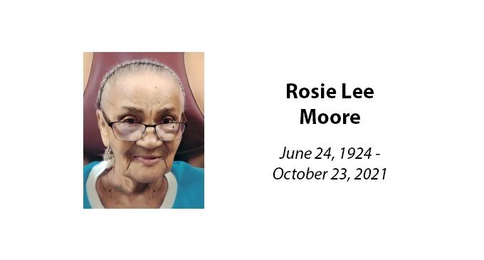 Rosie Lee Moore