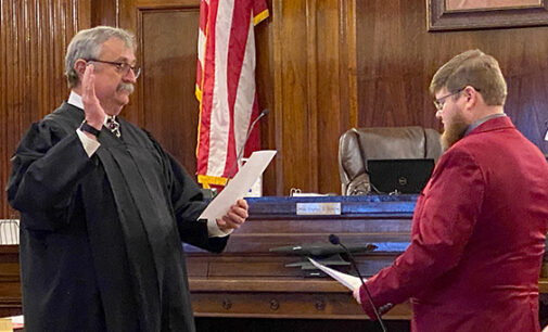 Kutter Trammel sworn in as licensed attorney, plans private practice in Breckenridge