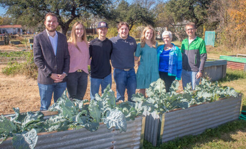 Breckenridge student leadership team wins contest with community garden project