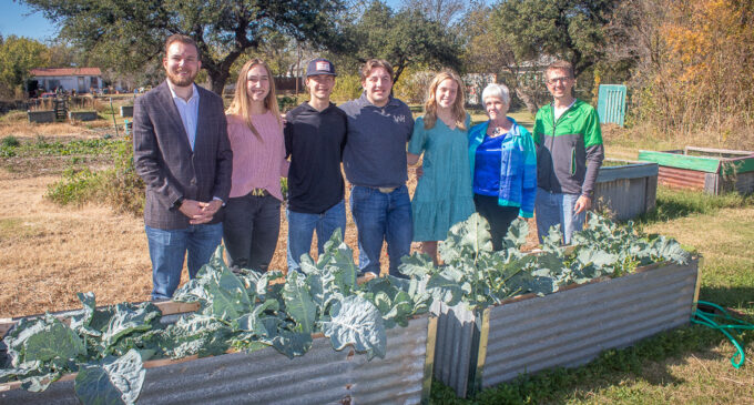 Breckenridge student leadership team wins contest with community garden project