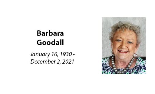 Barbara Goodall