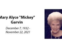 Mary Alyce “Mickey” Garvin