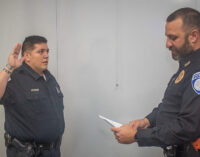 San Miguel sworn in as Breckenridge’s newest police officer