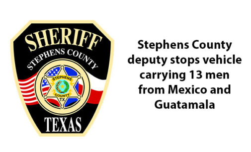 Stephens County Sheriff’s Office intercepts alleged human smuggling vehicle