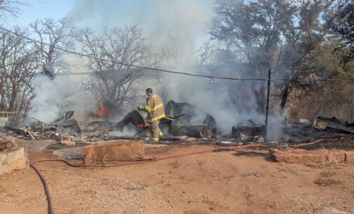 Firefighters respond to structure fire in west Stephens County