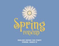 Daylight Saving Time starts tomorrow, March 13
