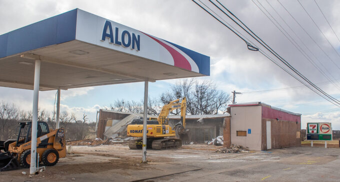 Westside 7-Eleven torn down as FM 3099 improvement project moves forward