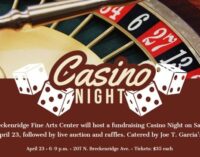 Fine Arts Center to host Casino Night fundraiser next week