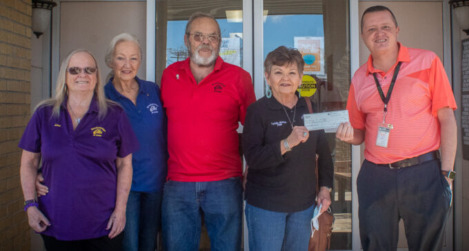 Elks Lodge #1480 makes donation to Meals on Wheels