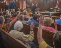Holy Week services scheduled for noon each day this week at the Stephens County Courthouse