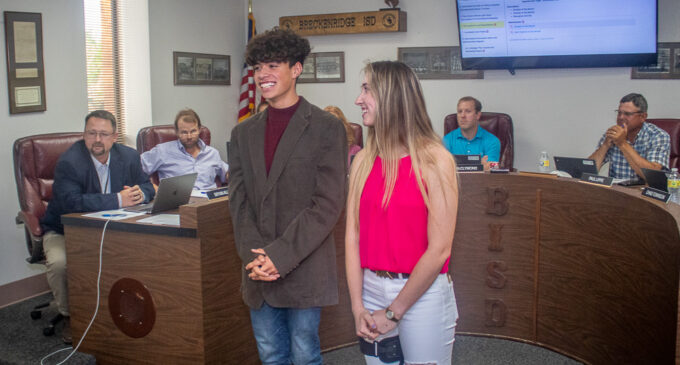BISD announces valedictorian, salutatorian and honors students, teachers of the month