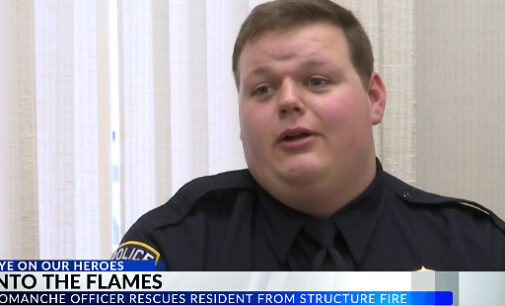 Breckenridge High School graduate Heath Oakley rescues man, dogs from fire in Comanche