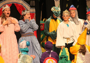 ‘The Frog Prince’ summer theater camp at Bailey Auditorium in photos by Nathalie Wilhite