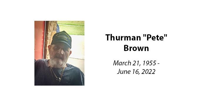 Thurman “Pete” Brown
